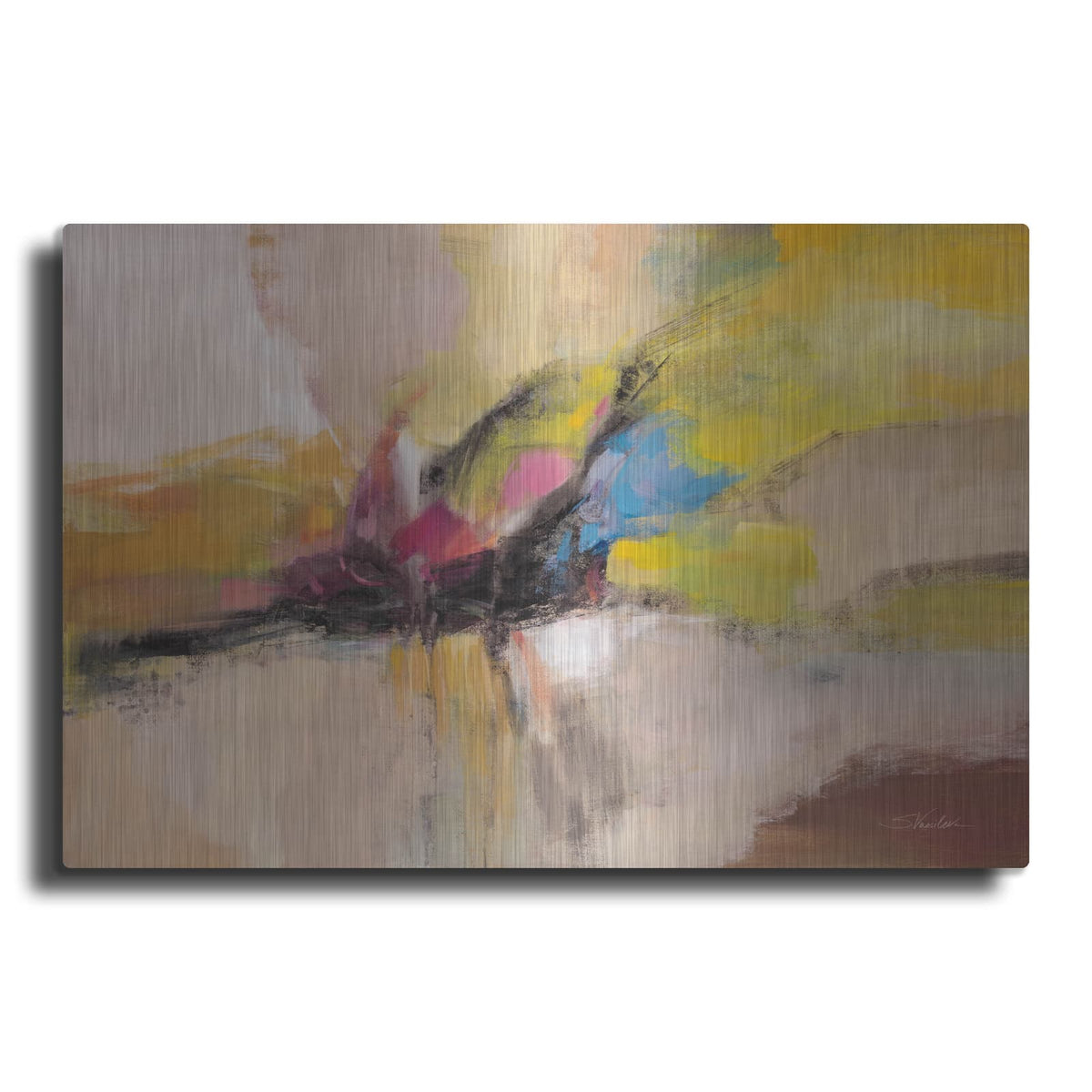 'April Skylight' by Silvia Vassileva – Metal Wall Art