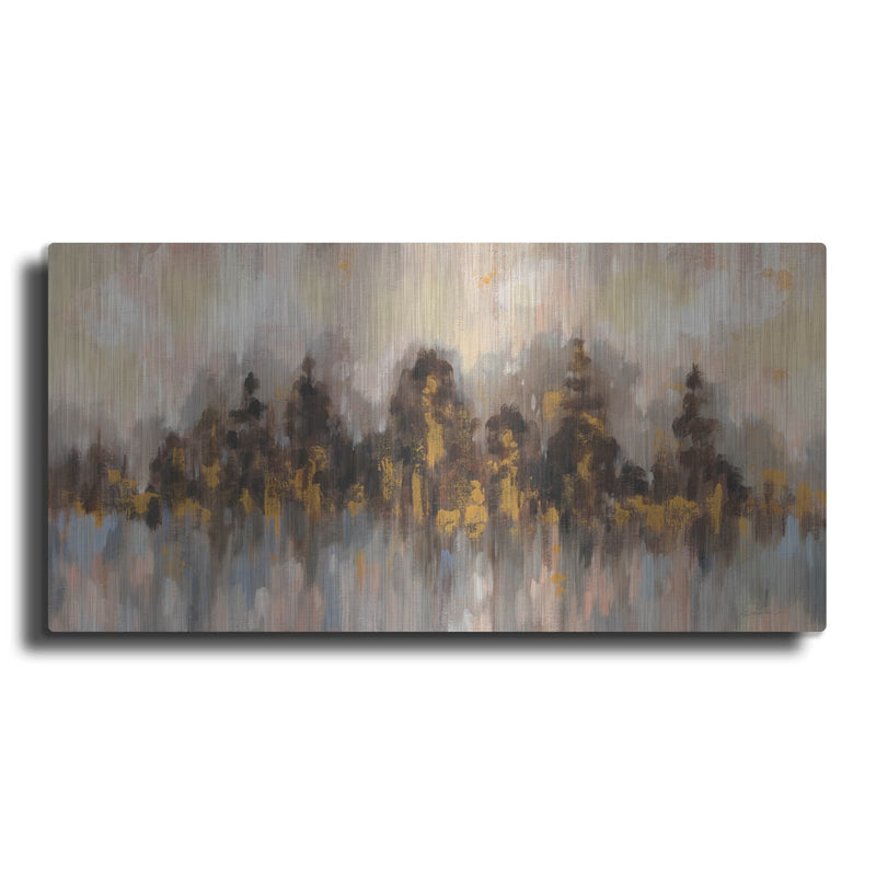 'Blushing Forest 3' by Silvia Vassileva – Metal Wall Art