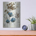 'Botanical Trio 2 Neutral' by Silvia Vassileva – Metal Wall Art, 12x16 room view