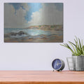 'California Coast Marine Layer' by Silvia Vassileva – Metal Wall Art, 16x12 room view