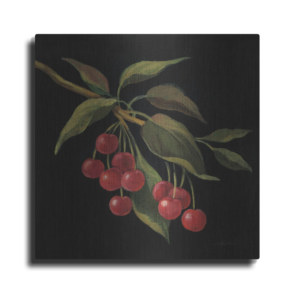 'Cerise No Words' by Silvia Vassileva – Metal Wall Art