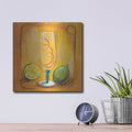 'Cheers 6' by Silvia Vassileva – Metal Wall Art, 12x12 room view