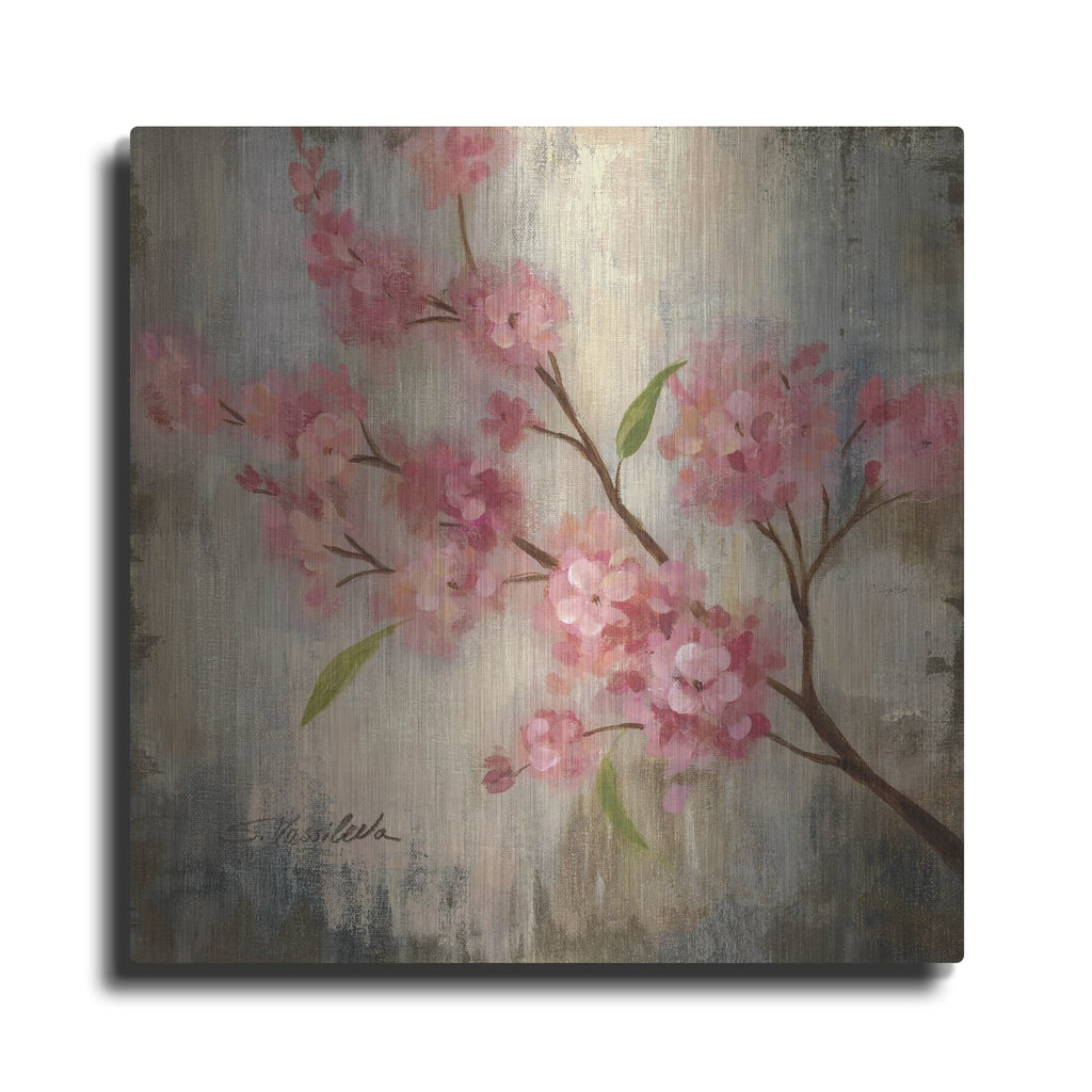 'Cherry Blossom 2' by Silvia Vassileva – Metal Wall Art