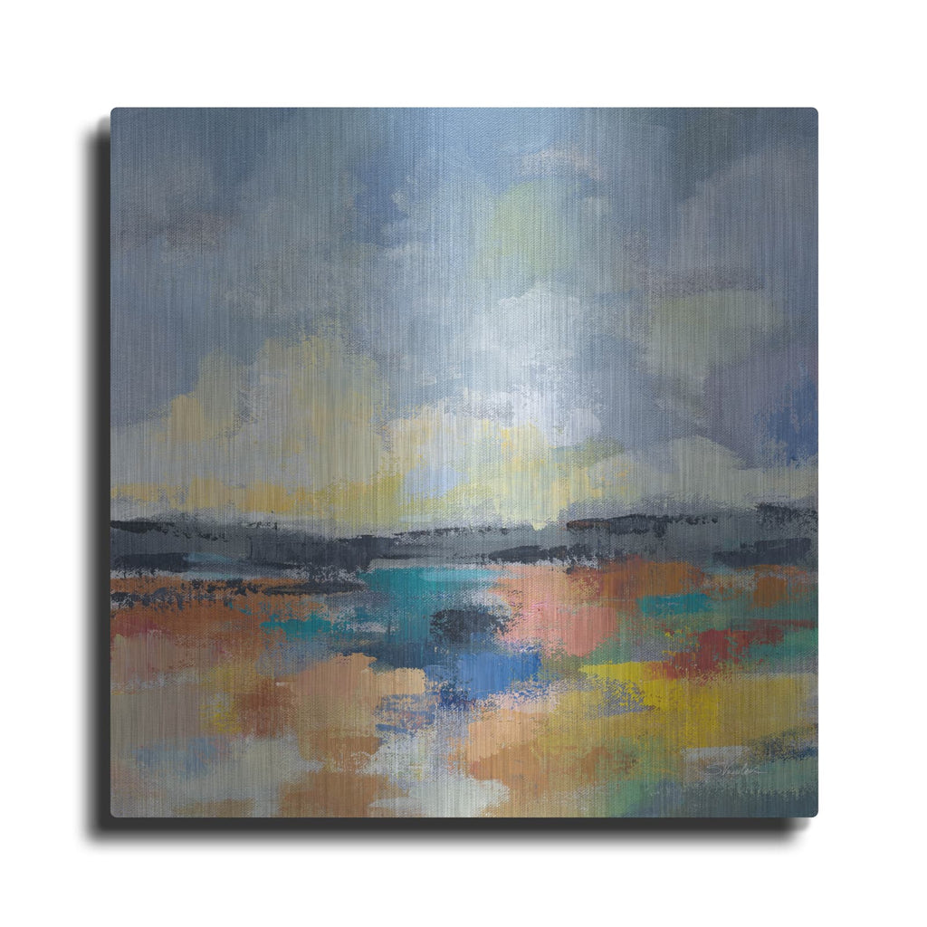 'Del Mar Lagoon 1' by Silvia Vassileva – Metal Wall Art
