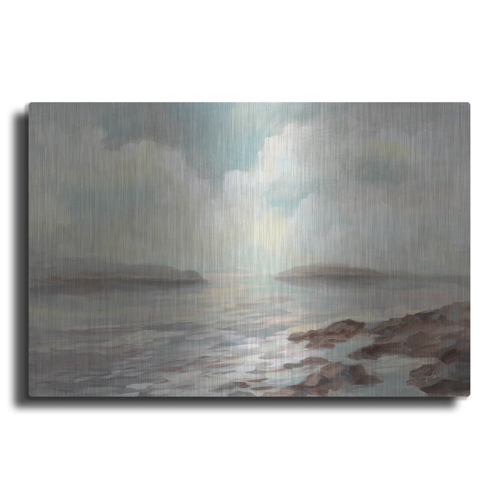 'Distant Island' by Silvia Vassileva – Metal Wall Art