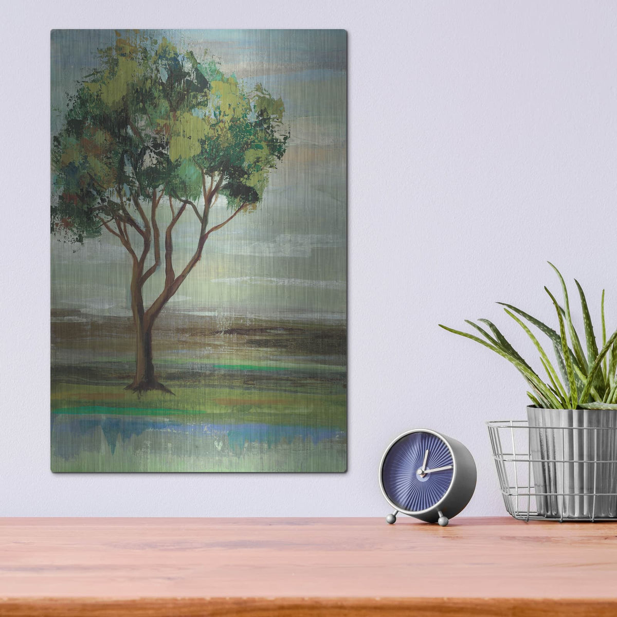 'Down The Road 1' by Silvia Vassileva – Metal Wall Art, 12x16 room view