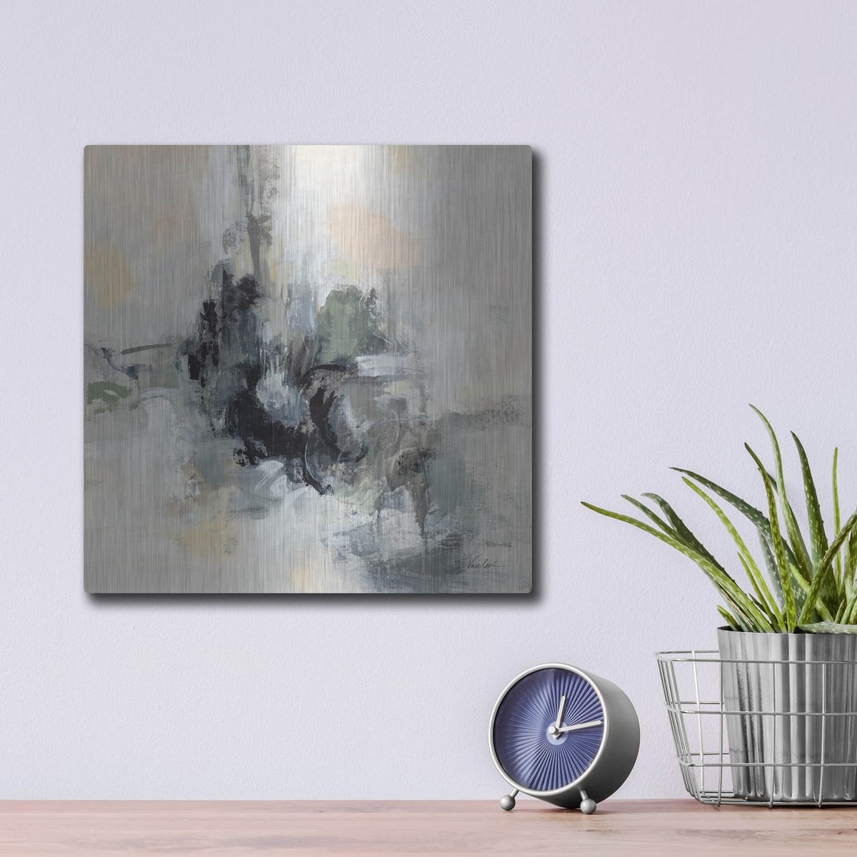 'Driving Alone' by Silvia Vassileva – Metal Wall Art, 12x12 room view