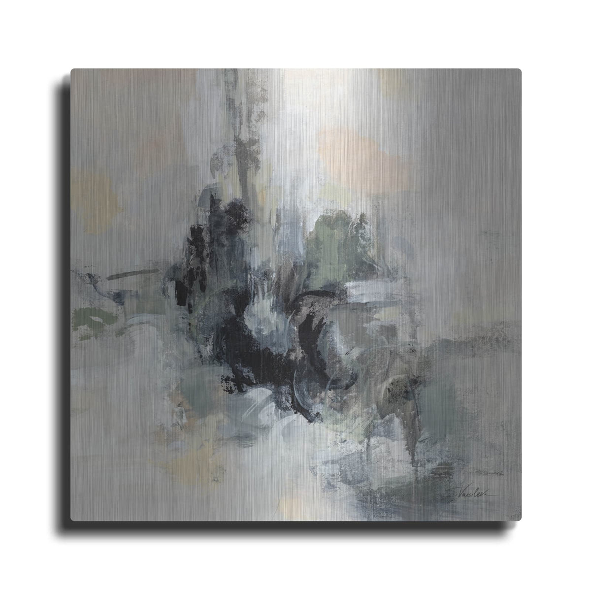 'Driving Alone' by Silvia Vassileva – Metal Wall Art
