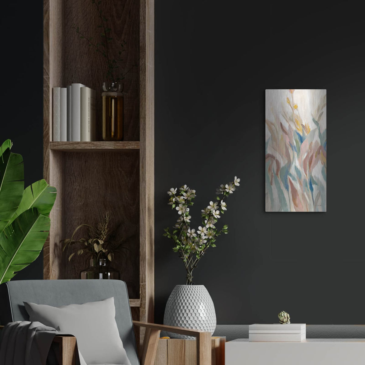 'Eden Breeze 2' by Silvia Vassileva – Metal Wall Art, 12x24 room view