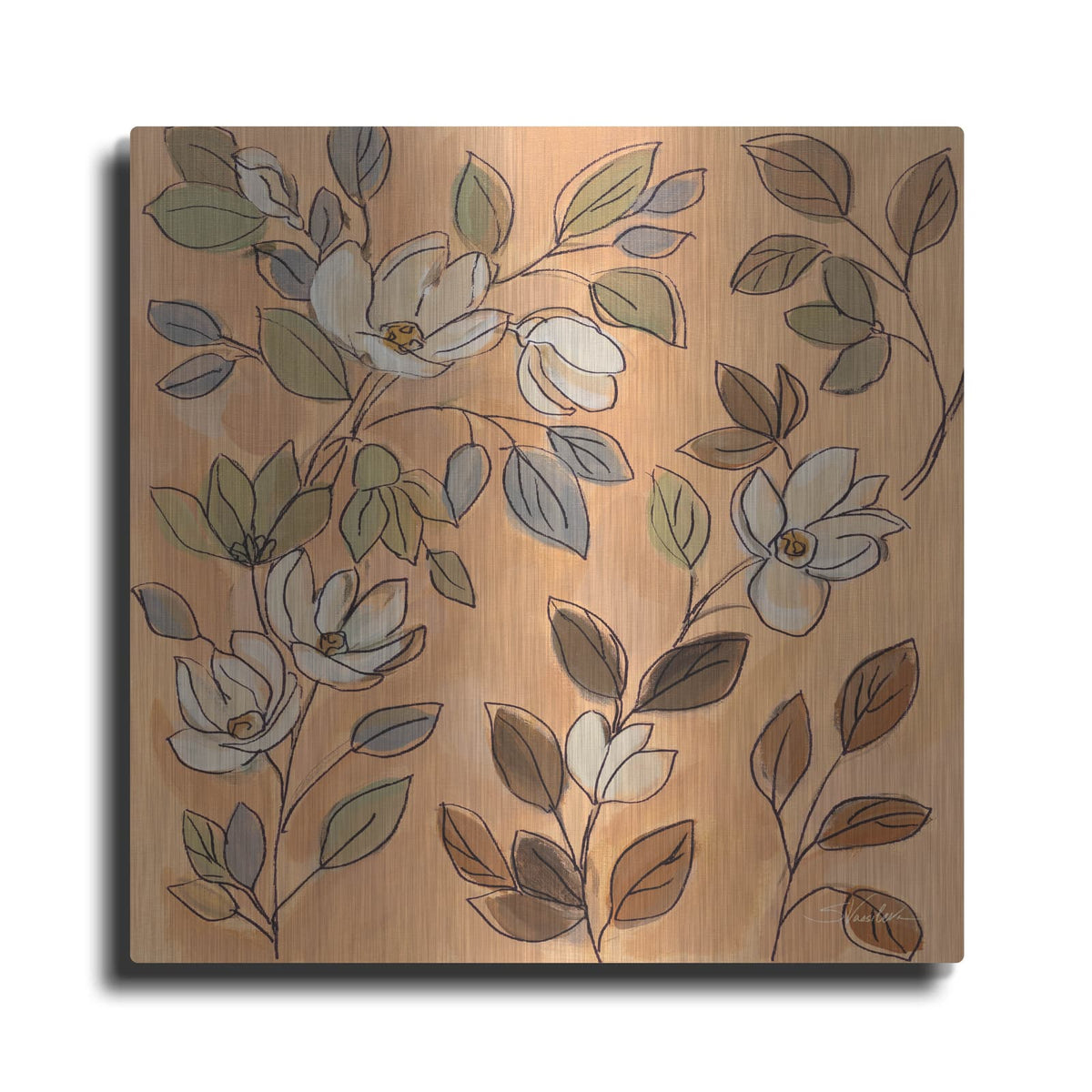 'Flea Market Finds' by Silvia Vassileva – Metal Wall Art