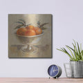 'Fruits In Old Bowl 2' by Silvia Vassileva – Metal Wall Art, 12x12 room view