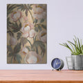 'Garden Peonies 2' by Silvia Vassileva – Metal Wall Art, 12x16 room view