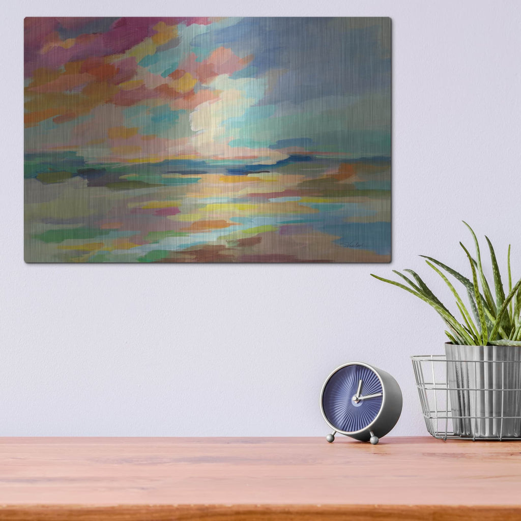 'Glorious Summer' by Silvia Vassileva – Metal Wall Art, 16x12 room view