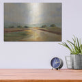 'Glowing Sky' by Silvia Vassileva – Metal Wall Art, 16x12 room view