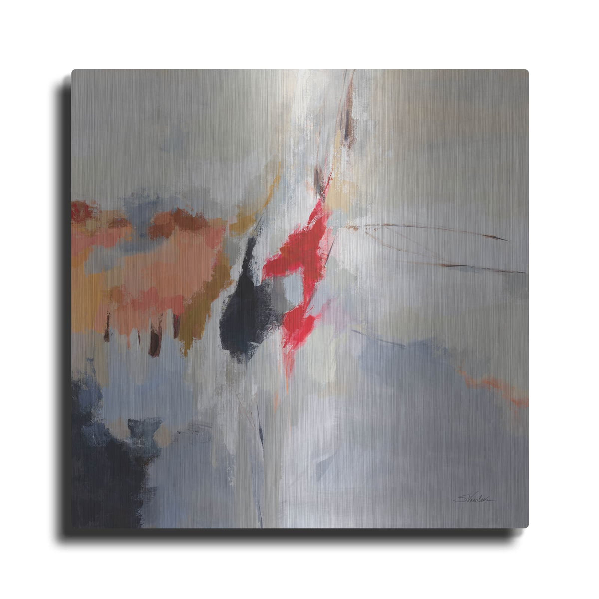 'Inlet' by Silvia Vassileva – Metal Wall Art