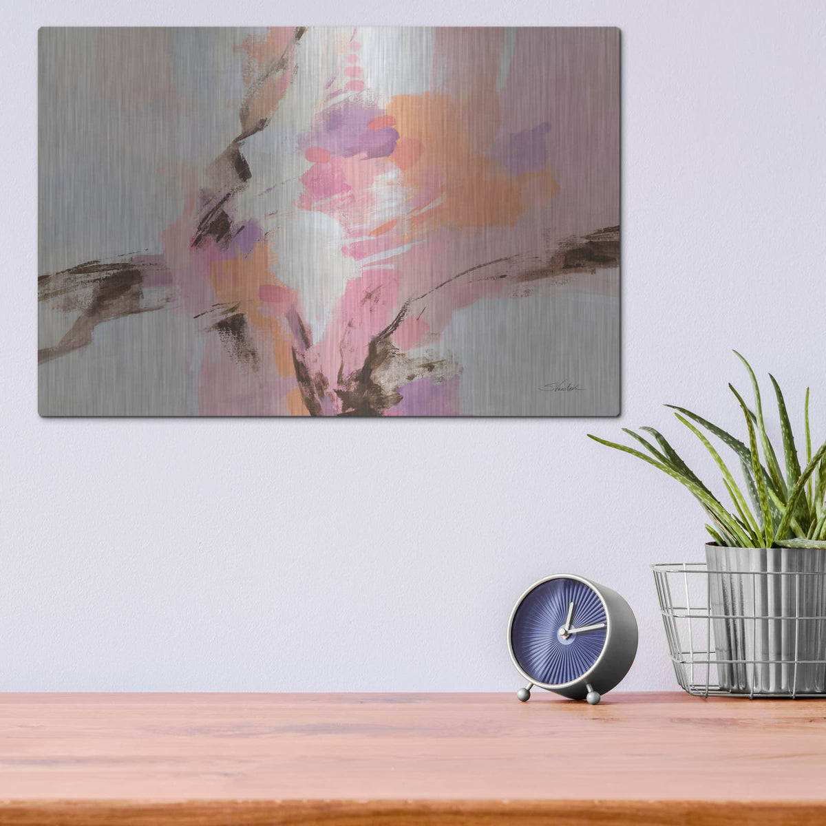 'Kyoto Spring' by Silvia Vassileva – Metal Wall Art, 16x12 room view