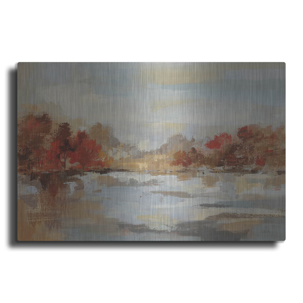 'Late Fall Reminiscence' by Silvia Vassileva – Metal Wall Art
