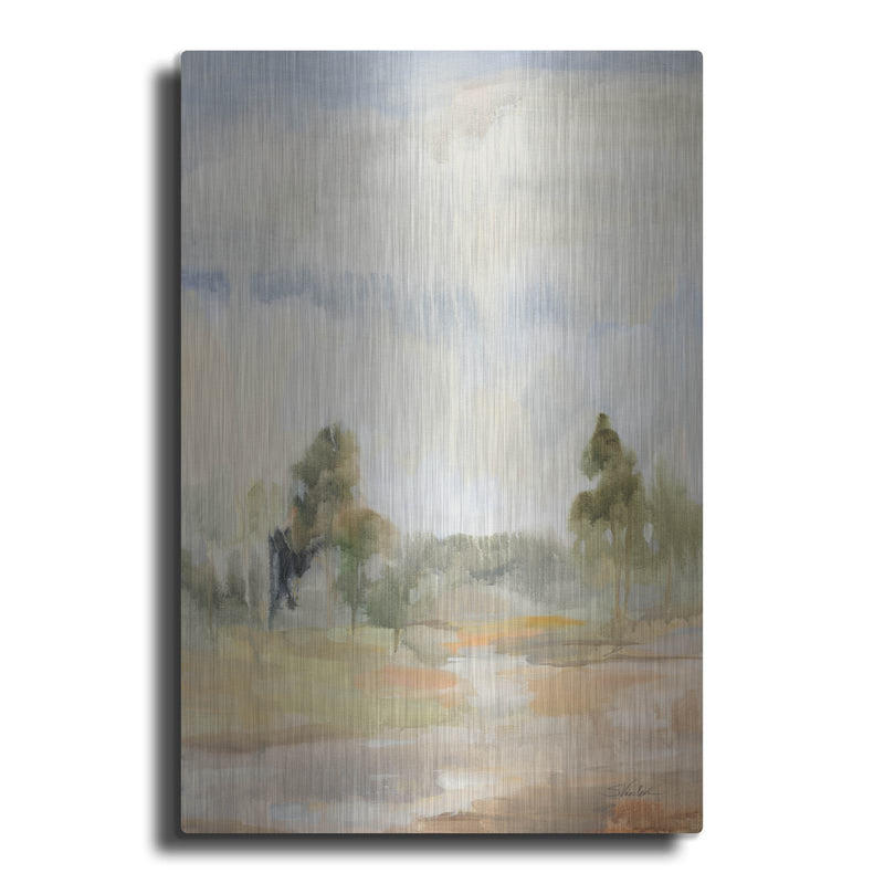 'Light Summer Rain 1' by Silvia Vassileva – Metal Wall Art