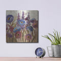'Lupines' by Silvia Vassileva – Metal Wall Art, 12x12 room view