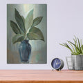 'Mint And Blue Still Life' by Silvia Vassileva – Metal Wall Art, 12x16 room view