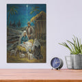 'Nativity Scene' by Silvia Vassileva – Metal Wall Art, 12x16 room view