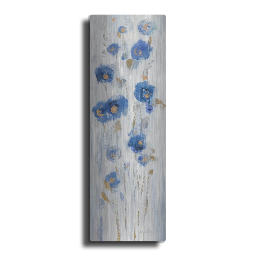 'Neutral Seaside Flowers 2' by Silvia Vassileva – Metal Wall Art