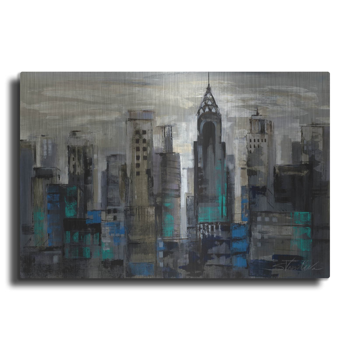 'New York Moment' by Silvia Vassileva – Metal Wall Art
