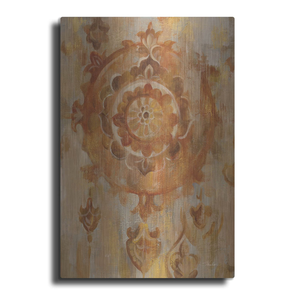 'Old World Motif' by Silvia Vassileva – Metal Wall Art