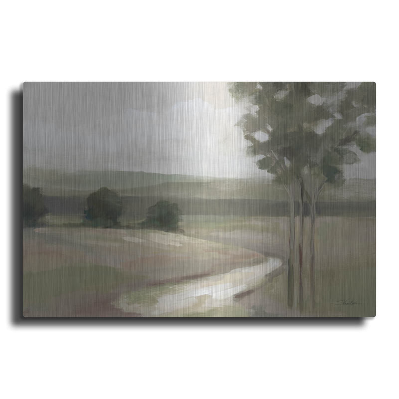 'Olive Trees' by Silvia Vassileva – Metal Wall Art