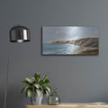 'Pacific Coast' by Silvia Vassileva – Metal Wall Art, 24x12 room view