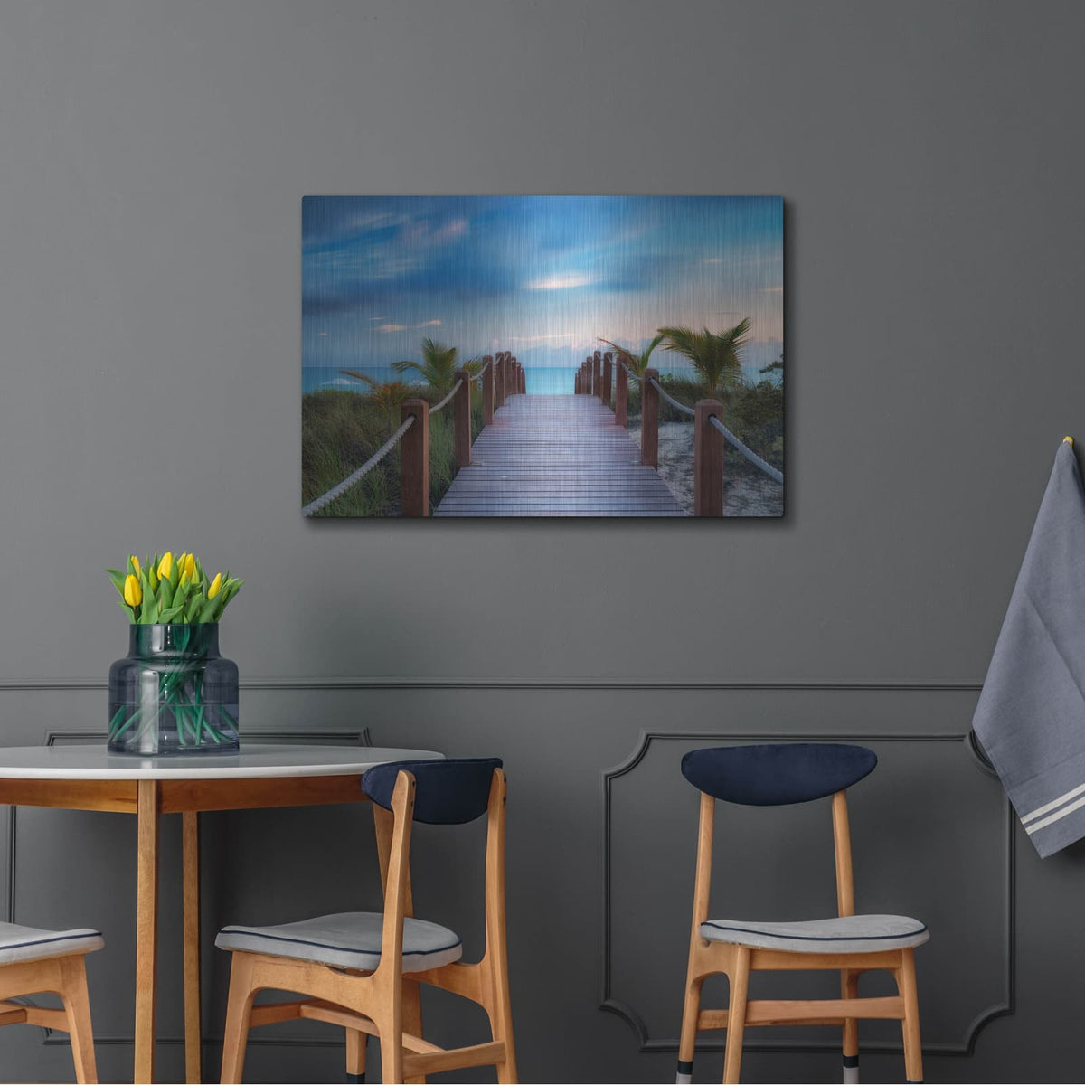 'Paradise Path' by Dennis Frates – Metal Wall Art, 36x24 room view