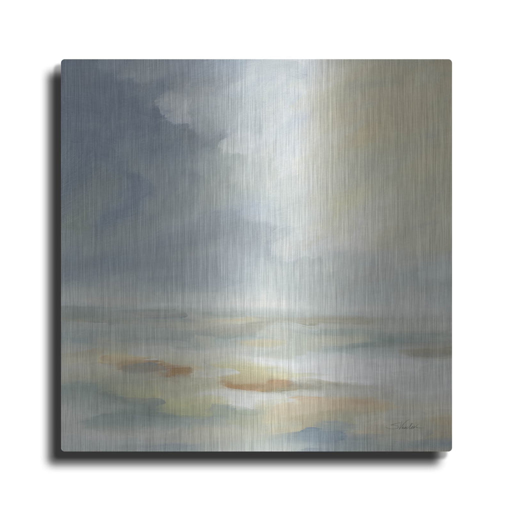 'Pastel Clouds' by Silvia Vassileva – Metal Wall Art