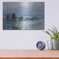 'Periwinkle Sky' by Silvia Vassileva – Metal Wall Art, 16x12 room view
