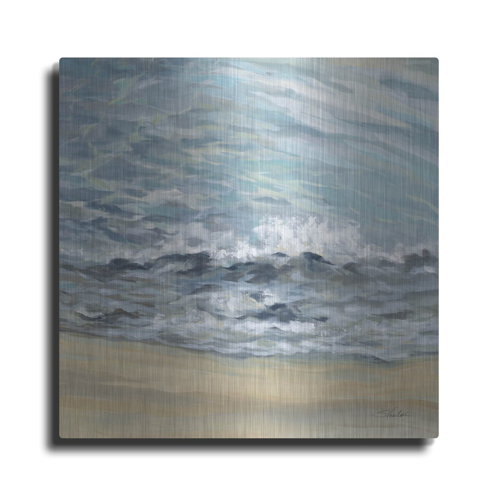 'Playful Wave' by Silvia Vassileva – Metal Wall Art