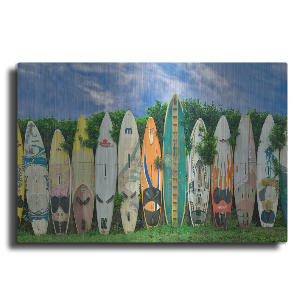 'Surfboards' by Dennis Frates – Metal Wall Art
