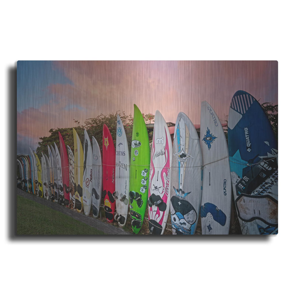 'Surf Time' by Dennis Frates – Metal Wall Art