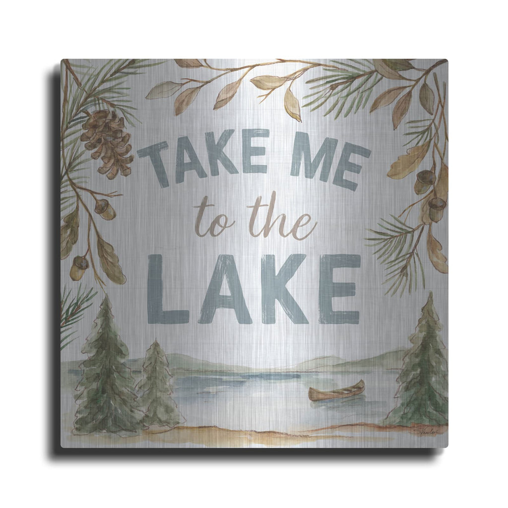 'Rustic Retreat 2' by Silvia Vassileva – Metal Wall Art