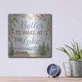 'Rustic Retreat 3' by Silvia Vassileva – Metal Wall Art, 12x12 room view