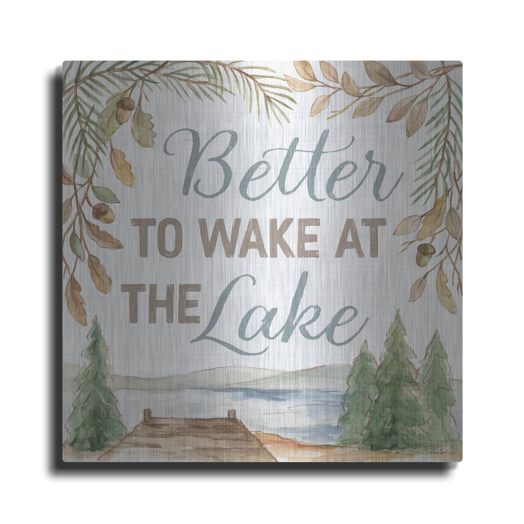 'Rustic Retreat 3' by Silvia Vassileva – Metal Wall Art