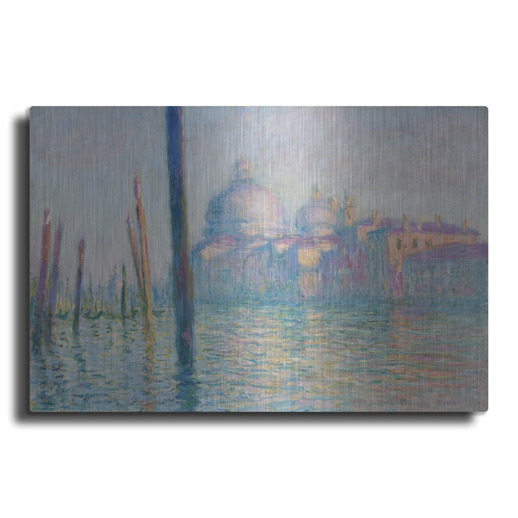 'Le Grand Canal' by Claude Monet – Metal Wall Art