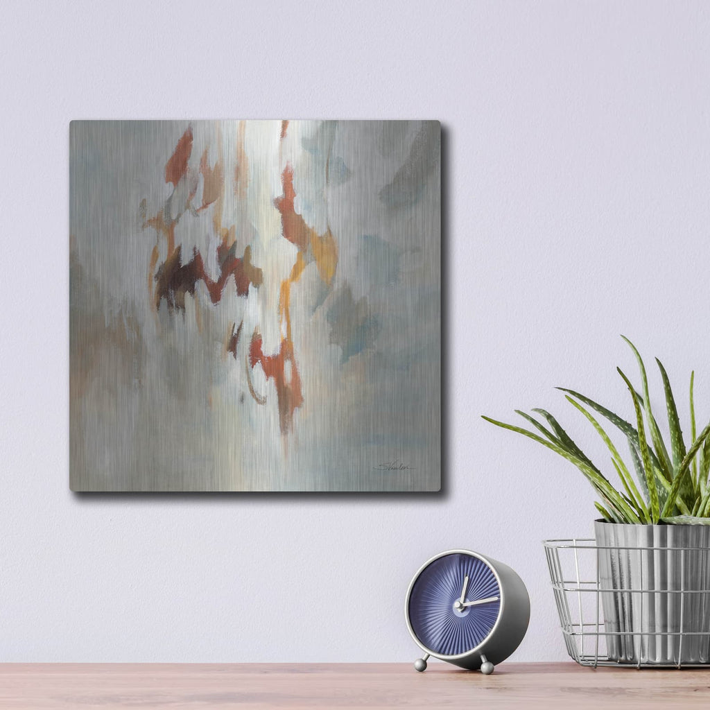 'Shadow Hues' by Silvia Vassileva – Metal Wall Art, 12x12 room view