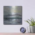 'Silver Lagoon 1' by Silvia Vassileva – Metal Wall Art, 12x12 room view