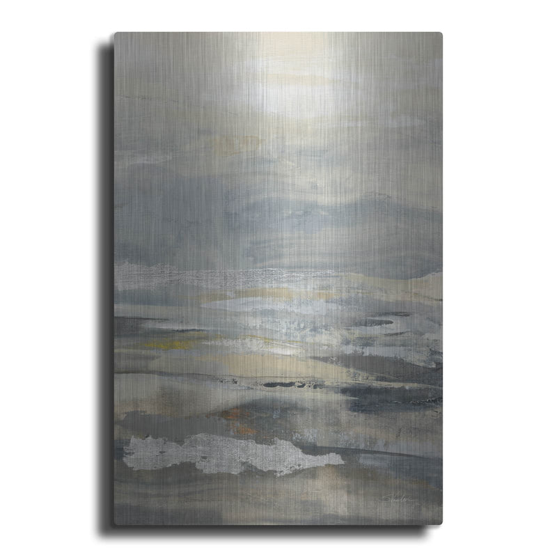 'Silver Sand 2' by Silvia Vassileva – Metal Wall Art