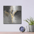 'Sparkle Abstract 1 Bwg' by Silvia Vassileva – Metal Wall Art, 12x12 room view