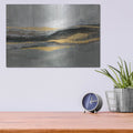 'Sparkling Snow' by Silvia Vassileva – Metal Wall Art, 16x12 room view
