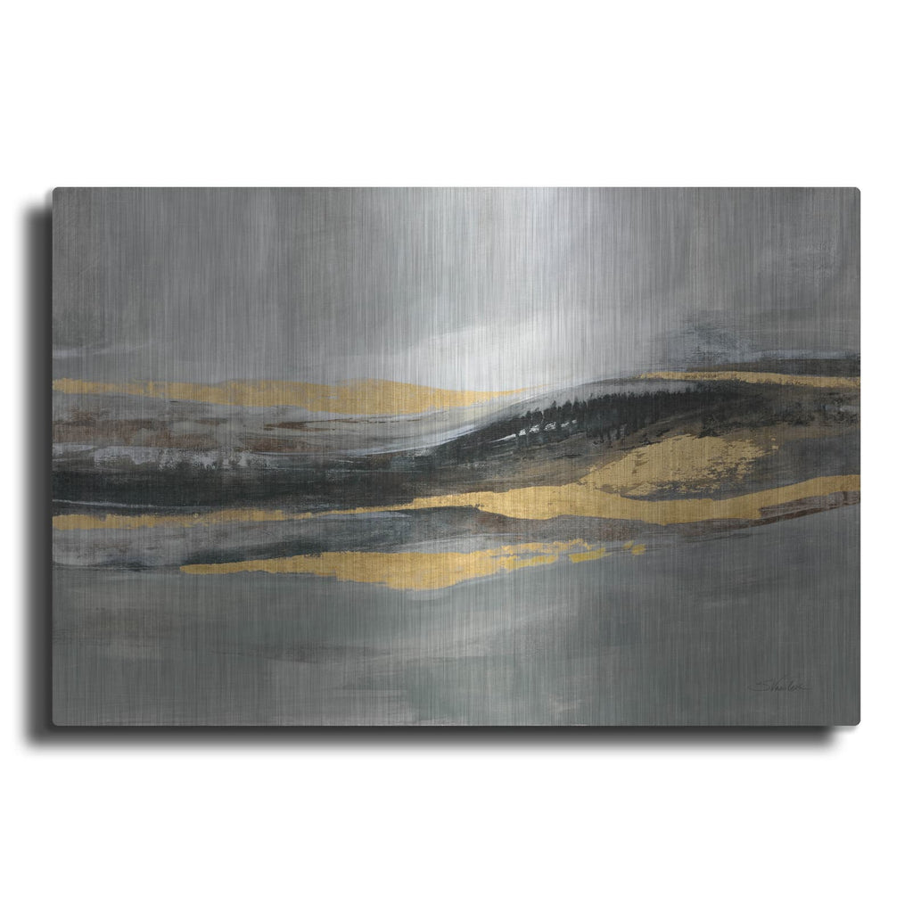 'Sparkling Snow' by Silvia Vassileva – Metal Wall Art