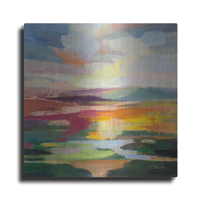 'Spring Hues 2' by Silvia Vassileva – Metal Wall Art