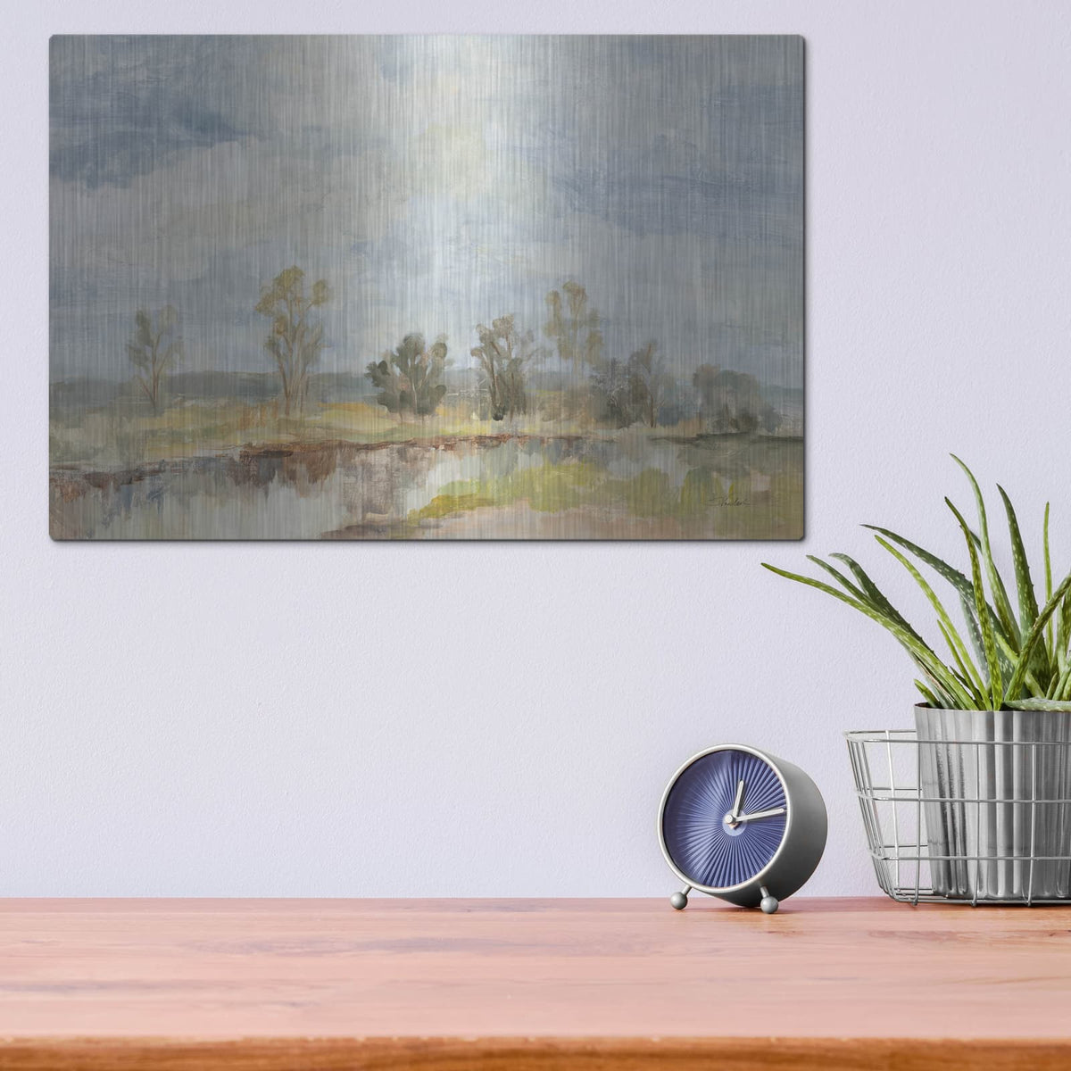 'Spring Light' by Silvia Vassileva – Metal Wall Art, 16x12 room view