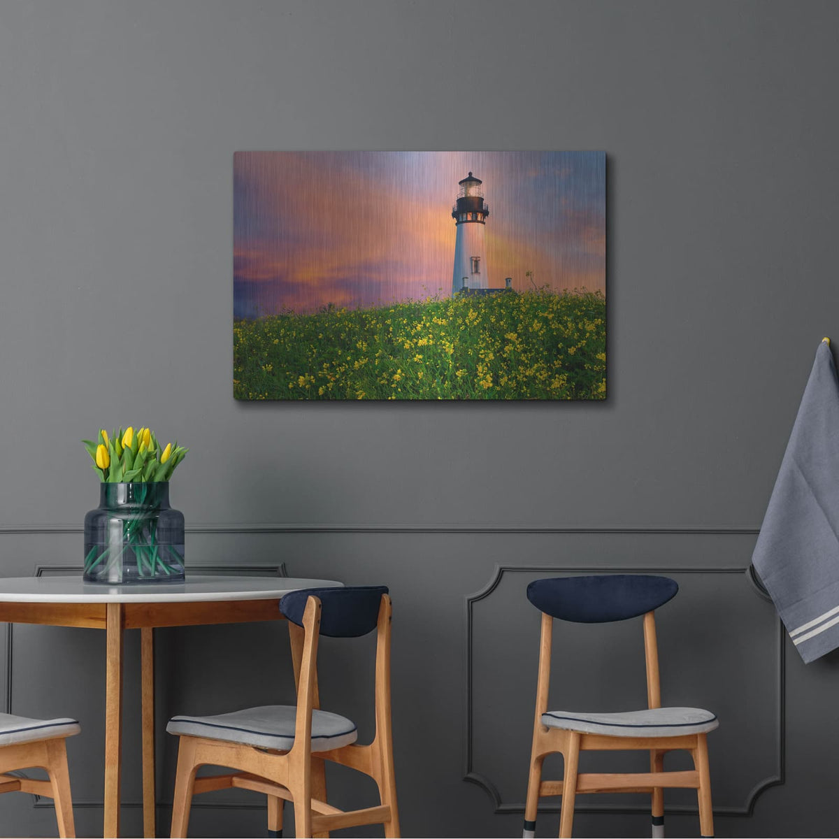 'Lighthouse' by Dennis Frates – Metal Wall Art, 36x24 room view