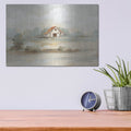 'The Old Farm Landscape' by Silvia Vassileva – Metal Wall Art, 16x12 room view